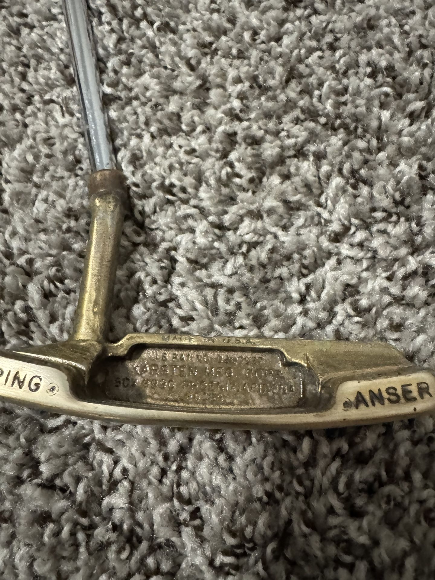 Ping Anser Gold Putter
