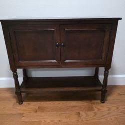 Wood Console Table/Accent Cabinet 