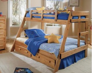 New Twin Full Heavy Duty Bunkbed On Sale