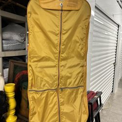 Vintage Yellow Samsonite Garment Bag