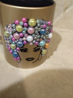 Beautiful beaded Cup..
