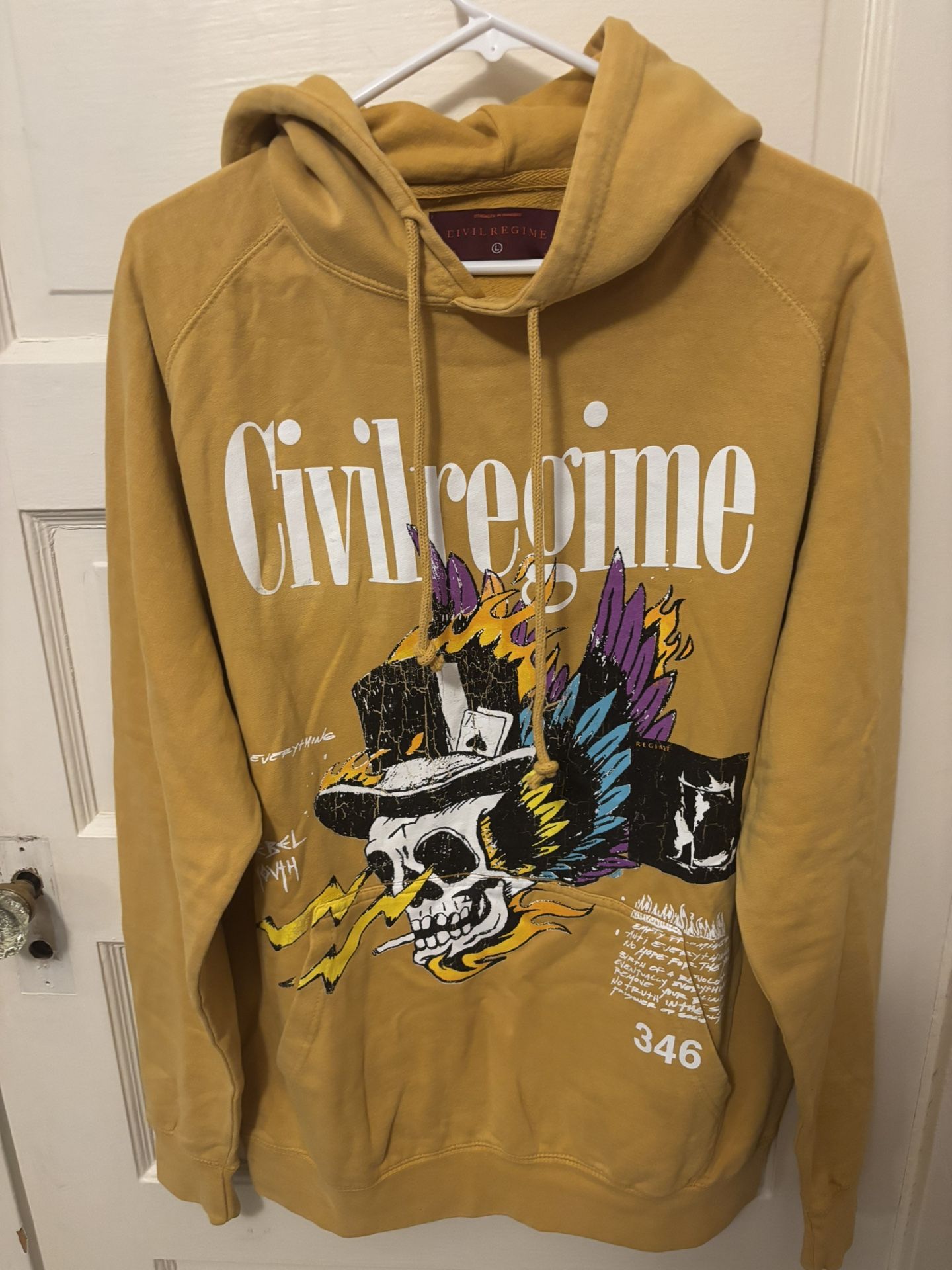 Civil hoodie, oversize large