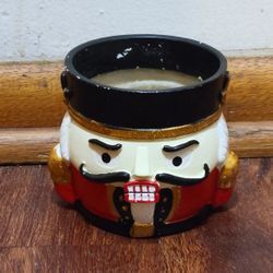 Christmas Decorations - Ceramic Nutcracker Decorative Plant Pot