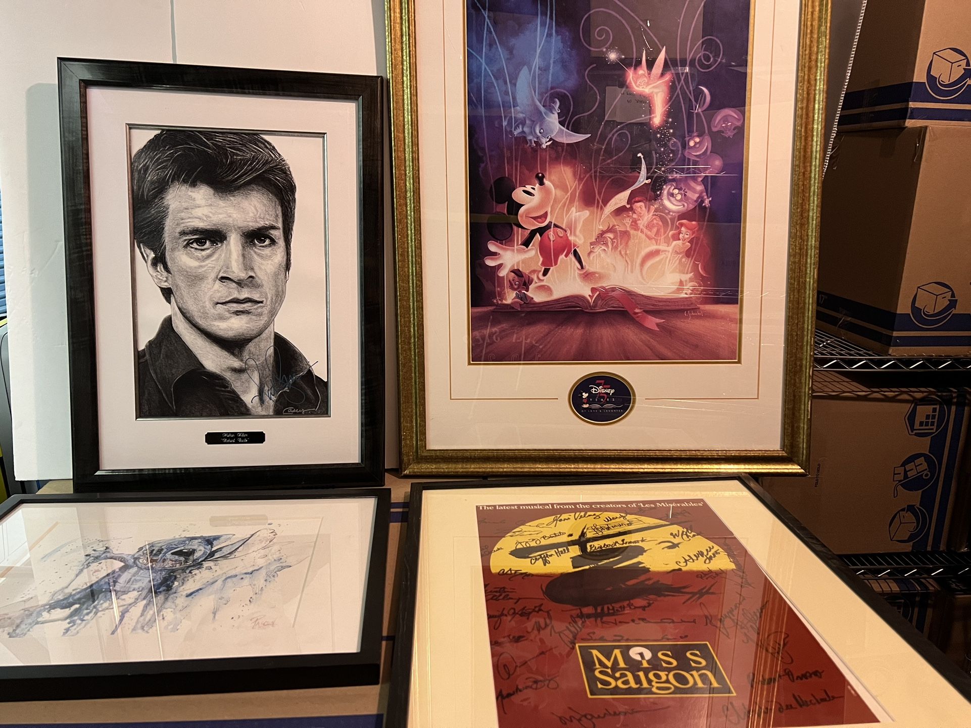 Moving Sale 4 Art prints Some Signed For 100