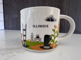 Starbucks Illinois You Are Here Mug
