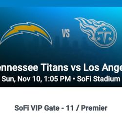 Chargers Vs Tennessee 