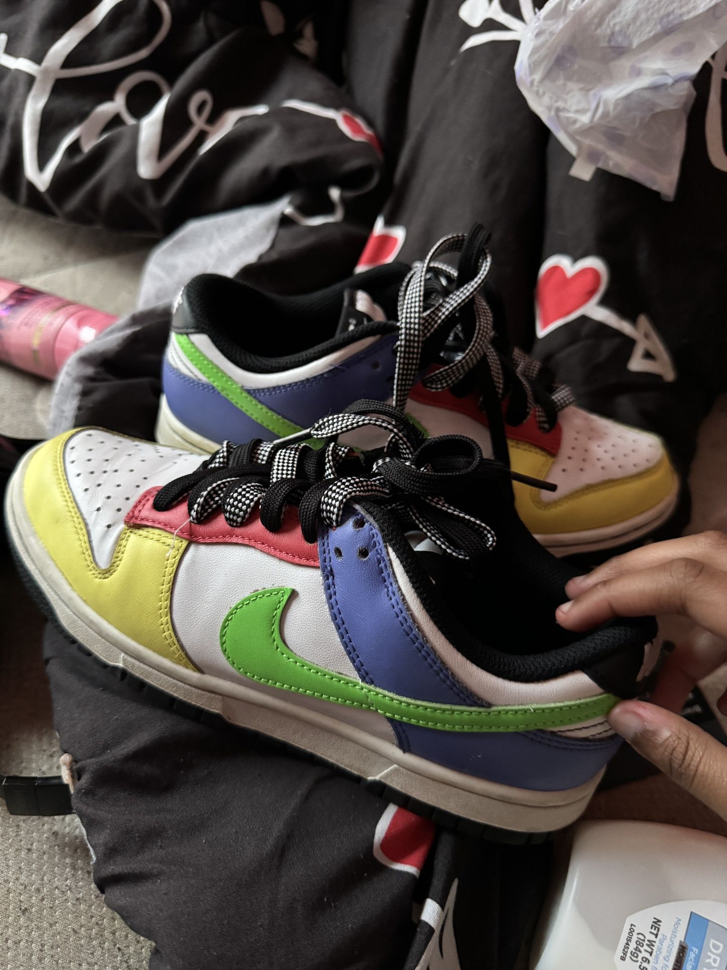 Nike dunks colorful