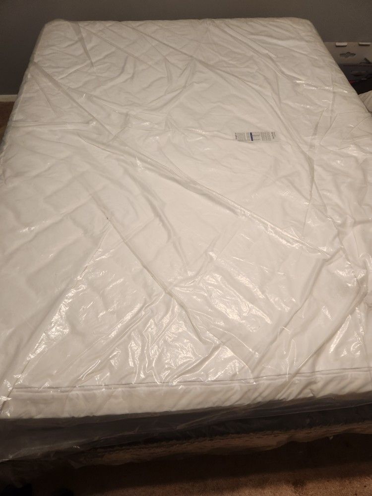 Queen Size Bed With Box Spring