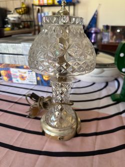 Crystal lamp, European collection