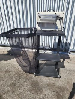 AirPouch A Product Of Automated Packaging Systems Express 3 With Cart And Basket Air Tool Tools