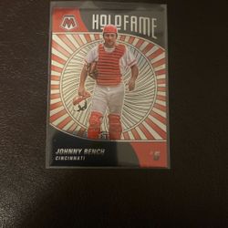 Johnny Bench 2022 Mosaic Hof #HF-11