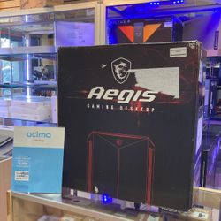 MSI Aegis Desktop Core i9 CPU/4070 Super/32GB RAM/2TB SSD