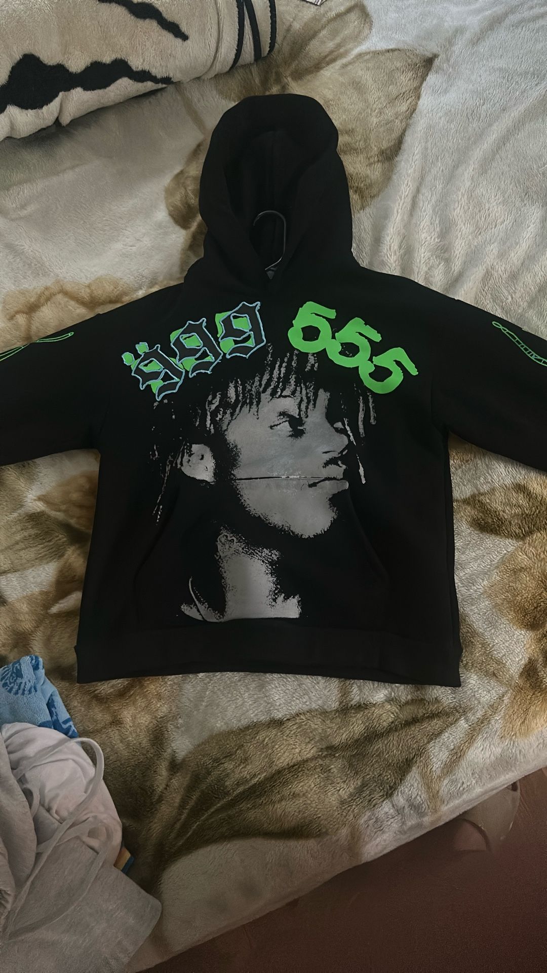 Juice Wrld X Sp5der hoodie