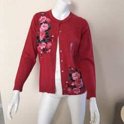 Karen Scott Women Cardigan/sweater/size M/XL/nwt