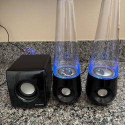 ART+SOUND Water Sound System 2.1 Stereo Speakers With Subwoofer Bluetooth