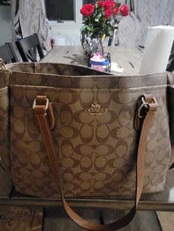 Coach Diaper Bag Very Spacious
