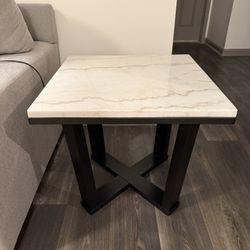 Fostead Marble End Table