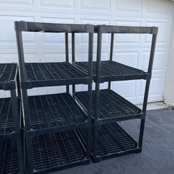 Large Plastic Shelves For Garage Bin Organizers
