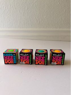 Needoh Twirl Groovy Glob OR Cool Cube $10 each minis