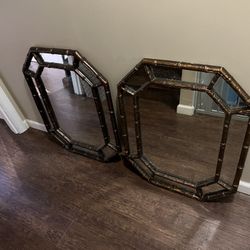 Tiki Bar Style Wall Mirrors