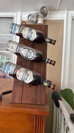 Wood bottle