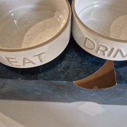 Pet Food And Water Bowls