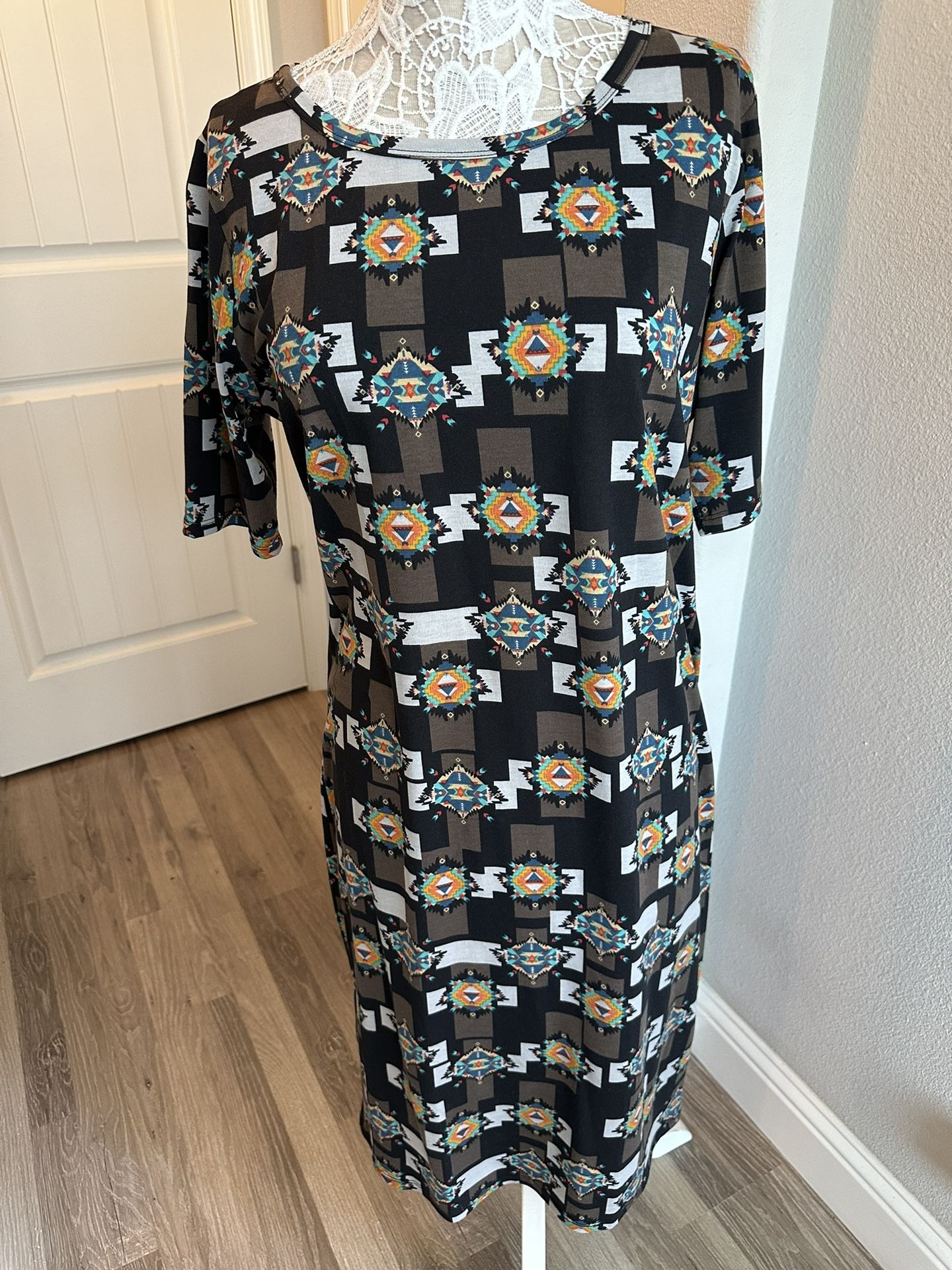Lularoe Julia Dress! (Size 2XL)