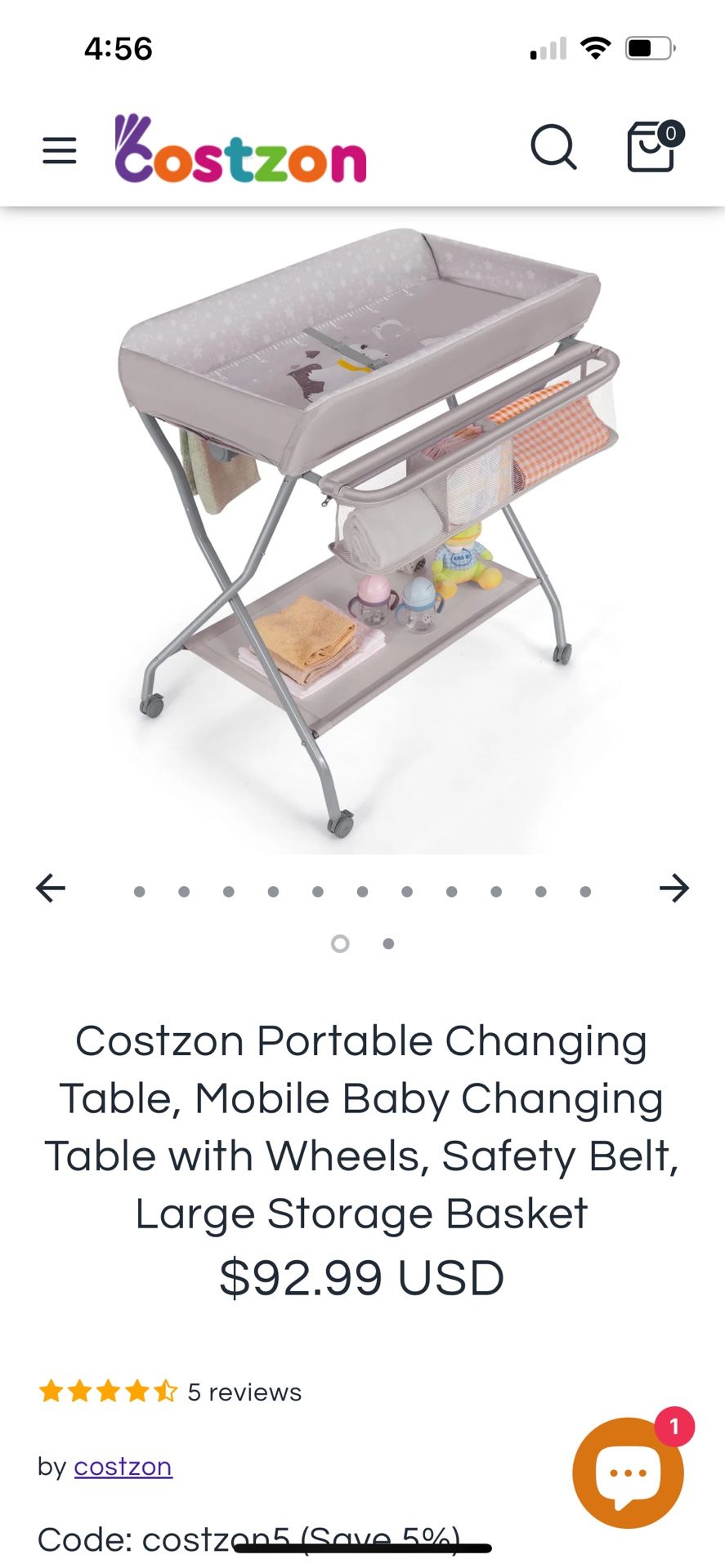 Changing Table