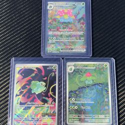 Pokemon Cards Bulbasaur Evolution Lot