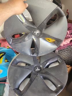 Tesla wheel covers