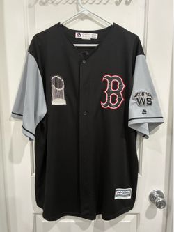 Official Majestic MLB Boston Red Sox 2018 World Series Champions Jersey Size XL