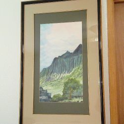 Bob Walsh - Original Watercolor Painting - Kalalau Valley, Kauai
