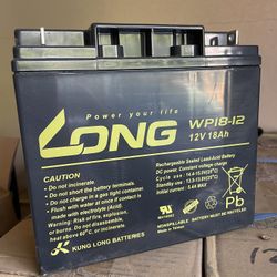 Brand New Universal Scooter Batteries 12v 18a