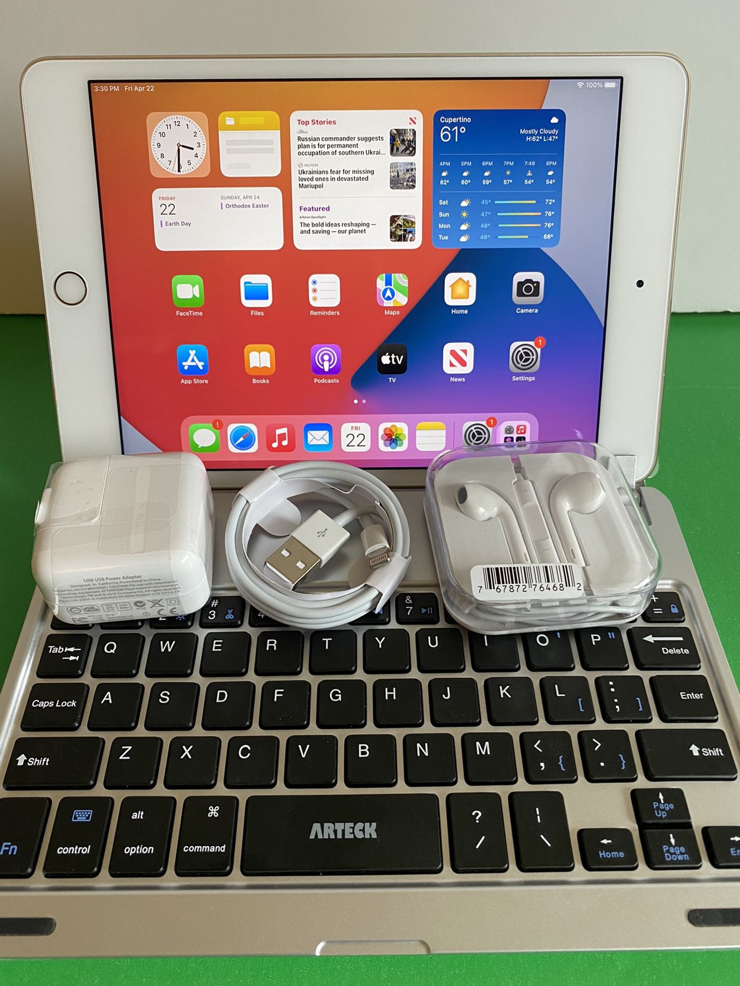 128GB Apple IPad Mini 4th Generation (Latest IOS 15/ Retina Display/ Touch ID) with Bluetooth keyboard & Accessories,All Products : American Fashion Style Bags On Sale