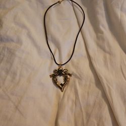 Heart Choker Necklace