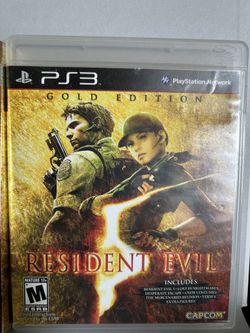 Resident Evil Five Gold Edition.   Ps3