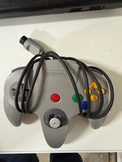Grey Nintendo 64 Controller