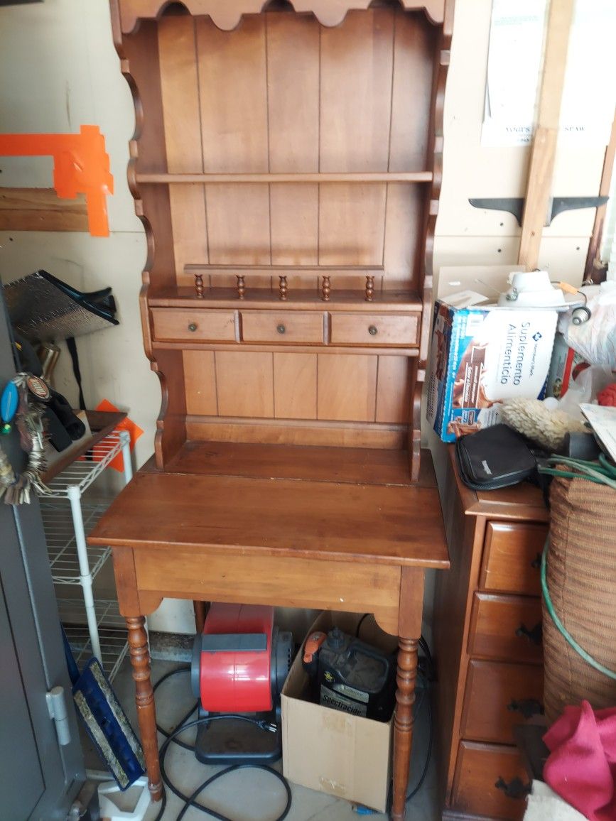 Vintage Hutch Desk