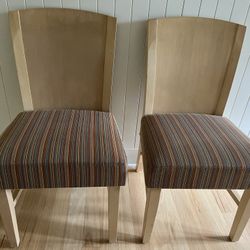 Upholstered Dining Side Chairs (2)