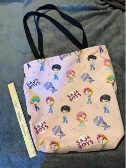 Saja Boys tote bag