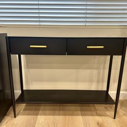 West Elm 42” Hot Rolled Steel Console Table