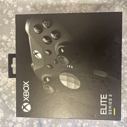 Black Microsoft Xbox Elite Series 2 Wireless Controller