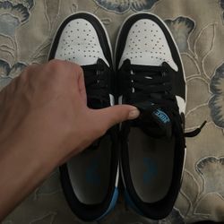 Jordan 1 Low Powder Blue