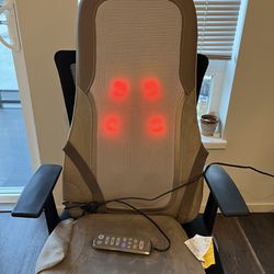 HoMedics, Quad Shiatsu Pro Massage Cushion with Heat and Zone Control