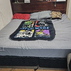 Trading  King Size Bed/Frame For Full Size 