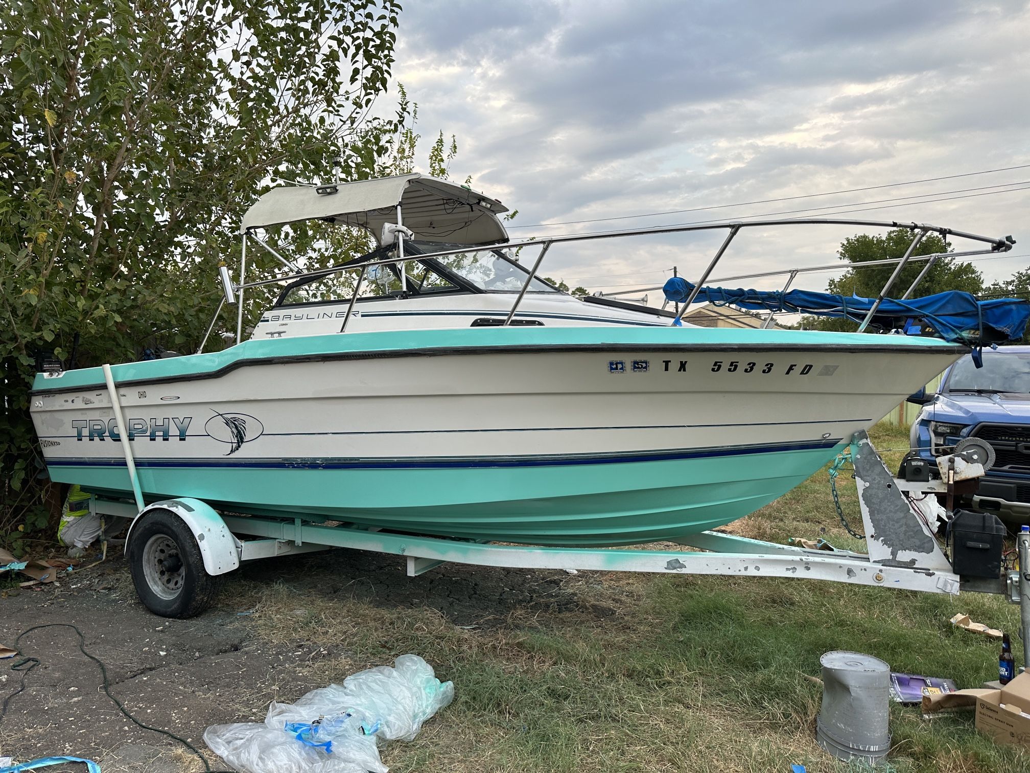 1991 bayliner trophy