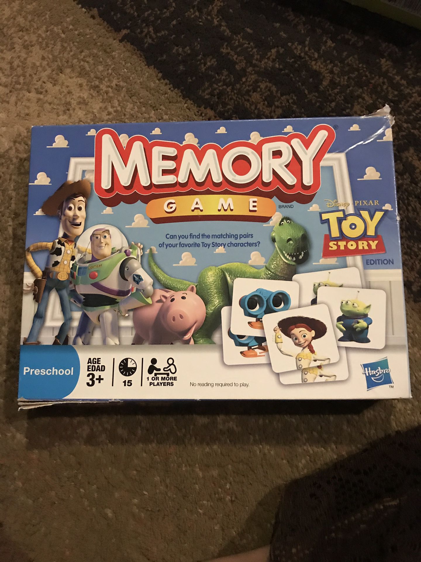 Disney Toy Story Memory game
