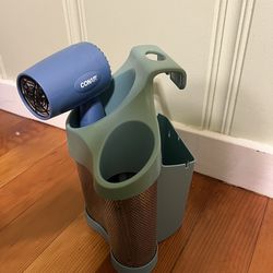Blow dryer and holder
