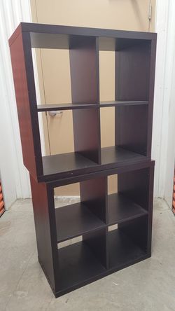 IKEA Shelf Unit, Dark Brown $30 each