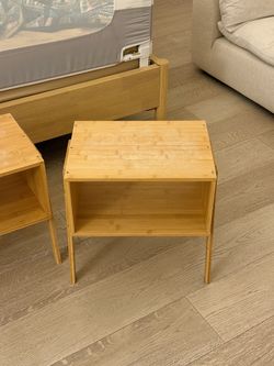 Bamboo Stackable Night Stands